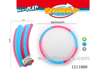 Hula hoop set (diameter 58CMX6 knots)