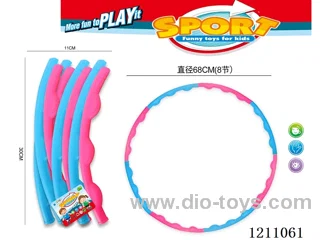 Hula hoop set (diameter 68CMX8 knots)