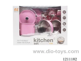 Pink Stainless Steel Cutlery with Gloves
