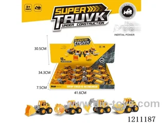 Inertial Engineering Vehicle 12PCS