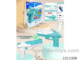 Fully automatic electric water gun (rechargeable) (included 1*3.7V battery +USB)