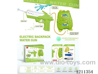Electric water gun (rechargeable)(included 1*3.7V battery +USB)