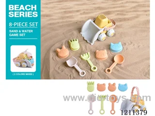 Straw beach toys 8PCS