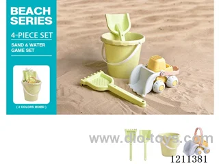 Straw beach toys 4PCS
