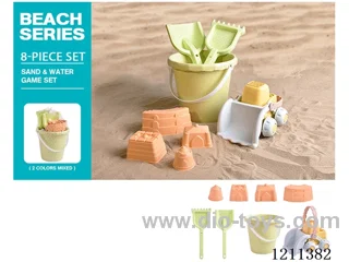 Straw beach toys 8PCS