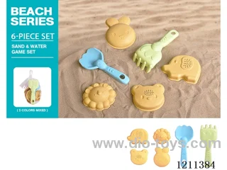 Straw beach toys 6PCS