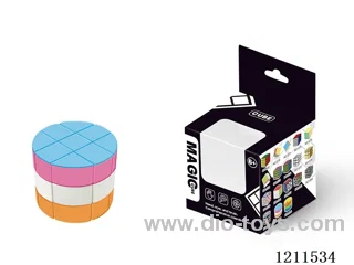 Cylinder Rubik's Cube Solid
