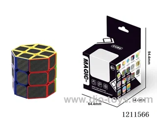 Carbon Fiber Octagon Sticker