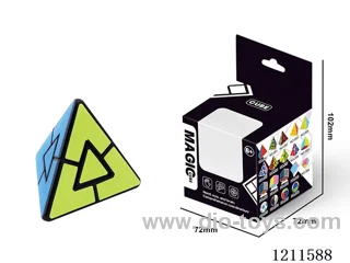 McFly Triangular Rubik's Cube Stickers