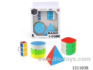 First Order Keychain (UV Printing) + Third Order Cylinder + Third Order Cylinder + Second Order Pyramid