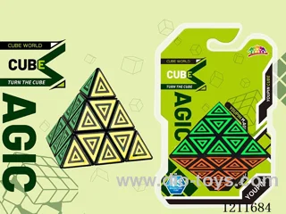 Third order pyramid black