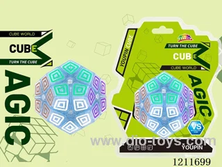 Second Order Pentomino Cube Transparent