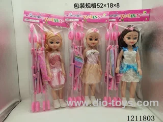 18 inch doll with music/45CM stroller 3 mixed