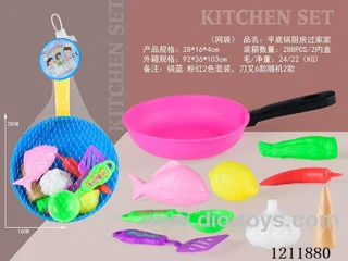 9PCS Pan Kitchen Set (Pans: Pink/Blue Mix)