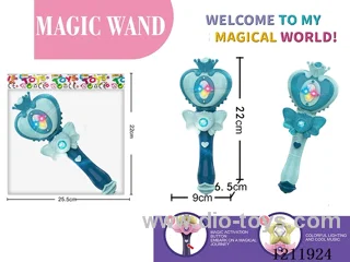 Princess magic wand with light/music