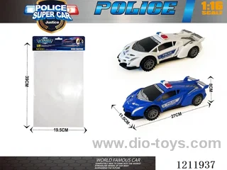 Lamborghini inertia police car 1:16