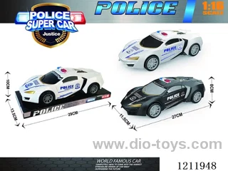 Lycoming Inertia Police Car 1:16