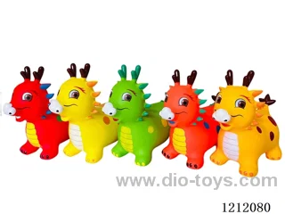 Inflatable painted loong (Auspicious Dragon)