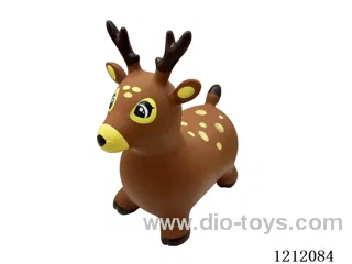 Inflatable painted sika deer customized models