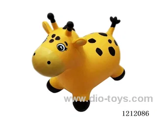 Inflatable painted big mouth deer custom models