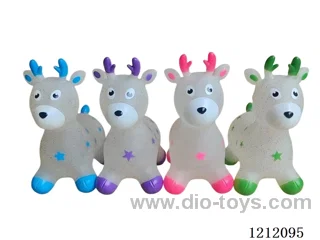 Inflatable transparent gold powder youyou deer