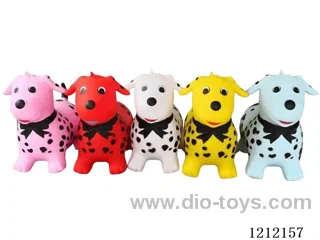Inflatable painted Dalmatians