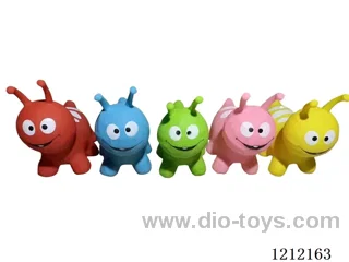 Flash music inflatable painted caterpillar color mixing (including 3*1.5V battery)