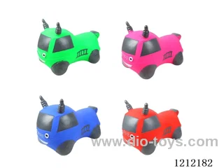 Flash music inflatable painted car (including 3*1.5V battery)