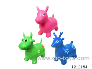 Flash music inflatable ordinary horse Niu Lu mix (including 3*1.5V battery)