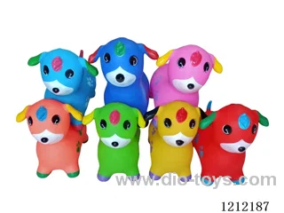 Flash music inflatable flash painted animal mix (including 3*1.5V battery)