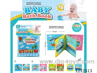 Early Education EVA Bath Book with BB Sound