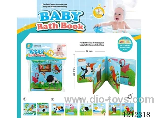Early Education EVA Bath Book with BB Sound