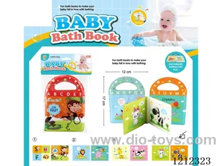 Early Education EVA Bath Book with BB Sound