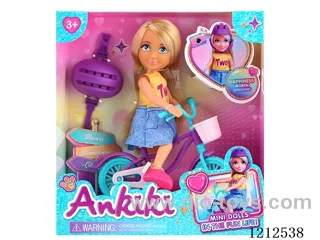 5-inch solid body doll