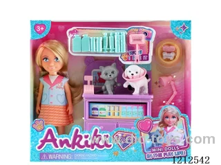 5-inch solid body doll