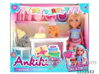 5-inch solid body doll