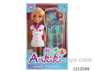5-inch solid body doll