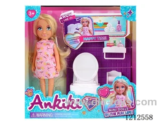 5-inch solid body doll