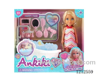 5-inch solid body doll