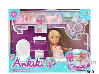 5-inch solid body doll