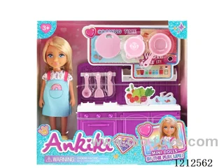 5-inch solid body doll
