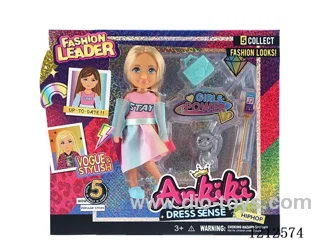5-inch solid body doll
