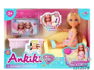 5-inch solid body doll