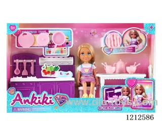 5-inch solid body doll