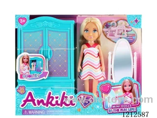5-inch solid body doll
