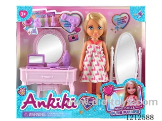 5-inch solid body doll
