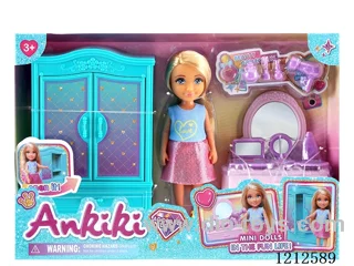 5-inch solid body doll