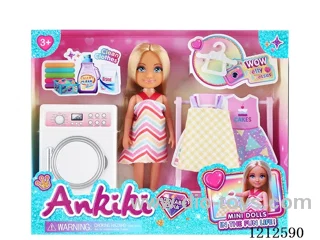5-inch solid body doll