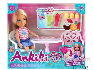 5-inch solid body doll