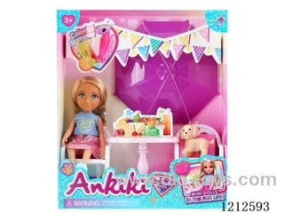 5-inch solid body doll
